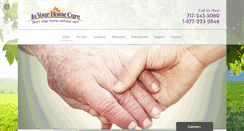Desktop Screenshot of inyourhomecares.com